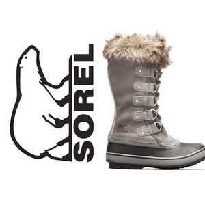 Sorel Joan of Arctic Suede & Leather Waterproof Snow Boots